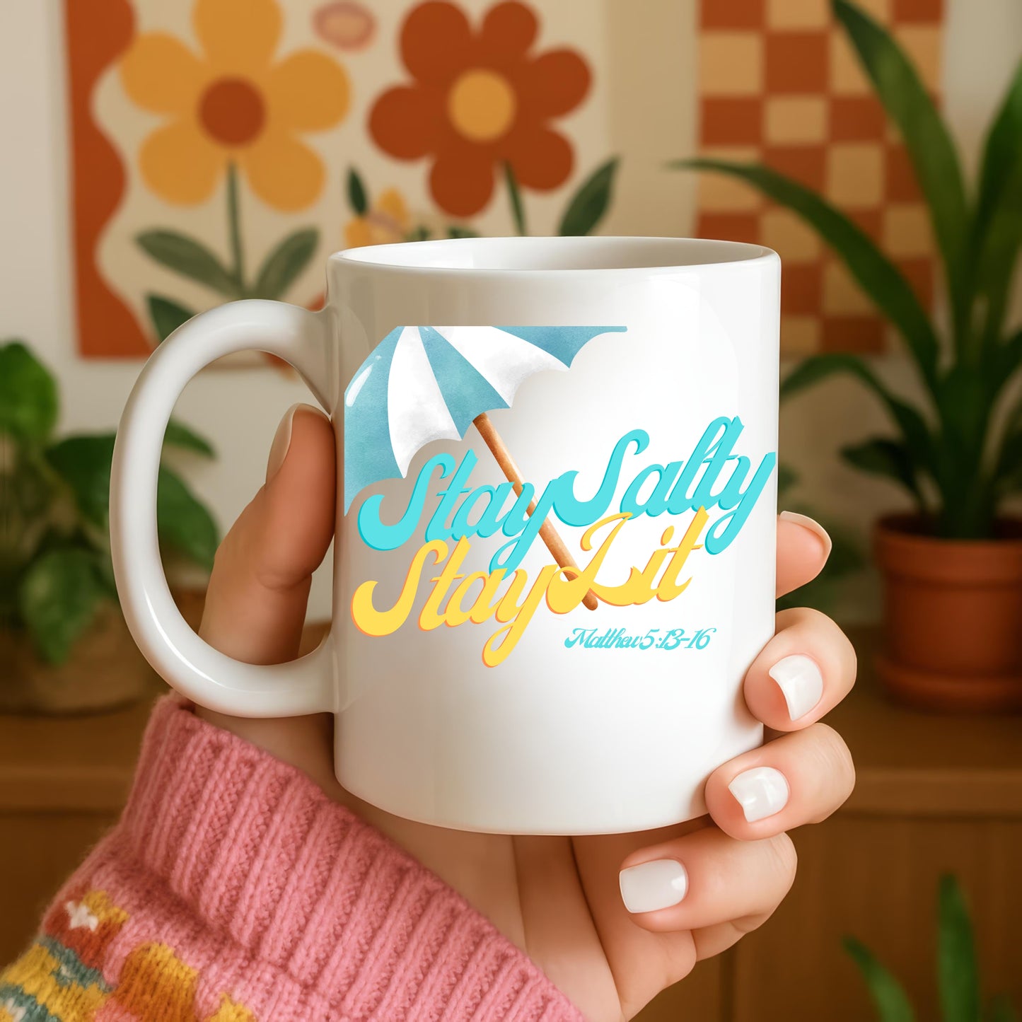 Stay Salty Stay Lit Mug