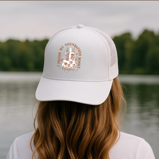 Matthew 7 - Rocky Foundation Foam trucker hat