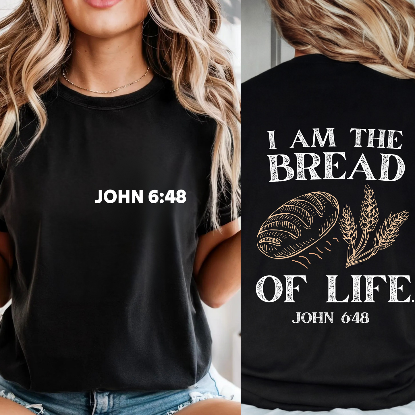 Jesus Bread of Life Unisex t-shirt