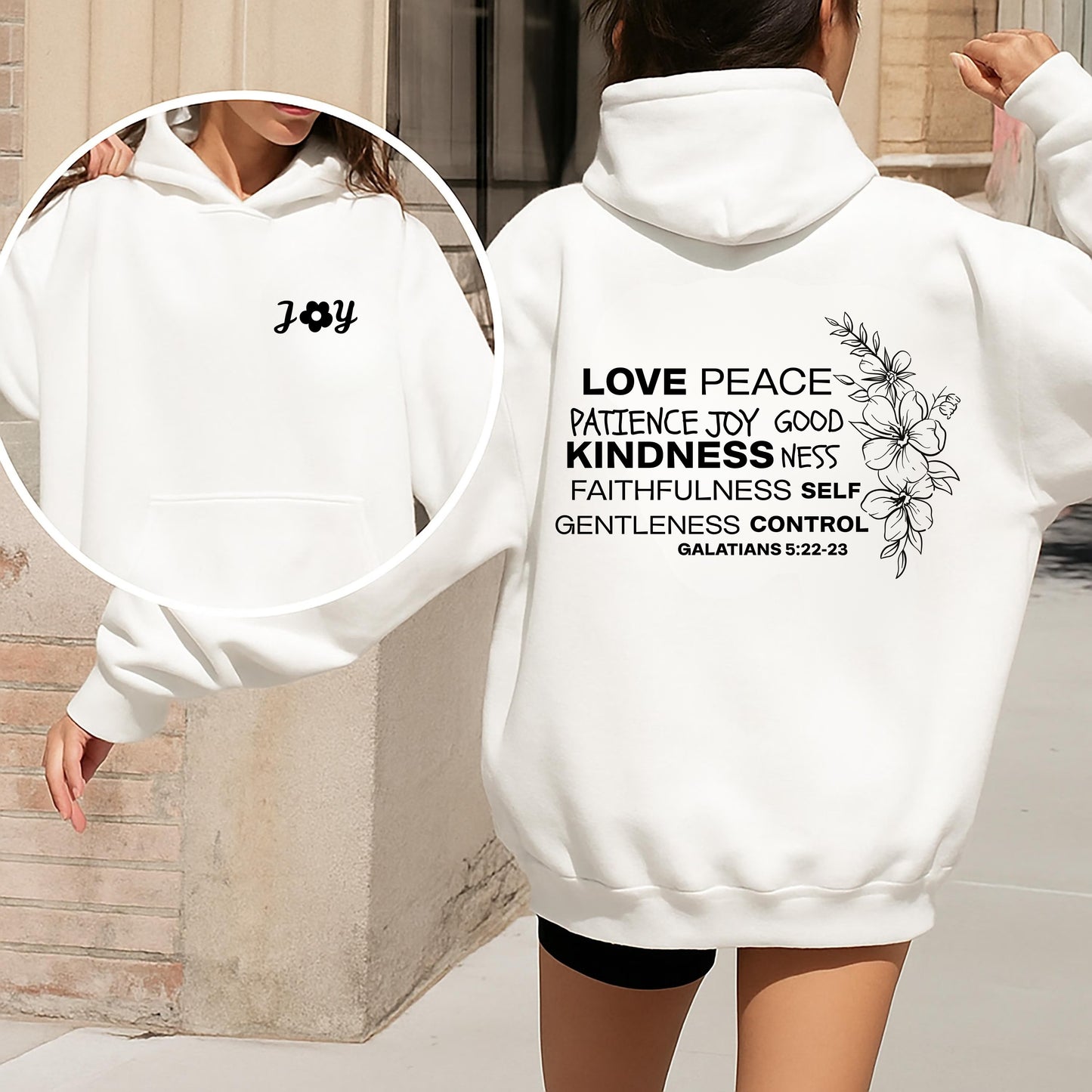 Unisex essential organic hoodie