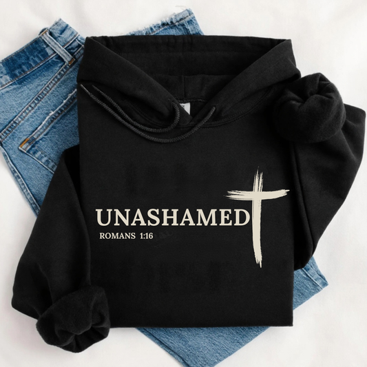 Unashamed of the Gospel Unisex premium mid-weight hoodie