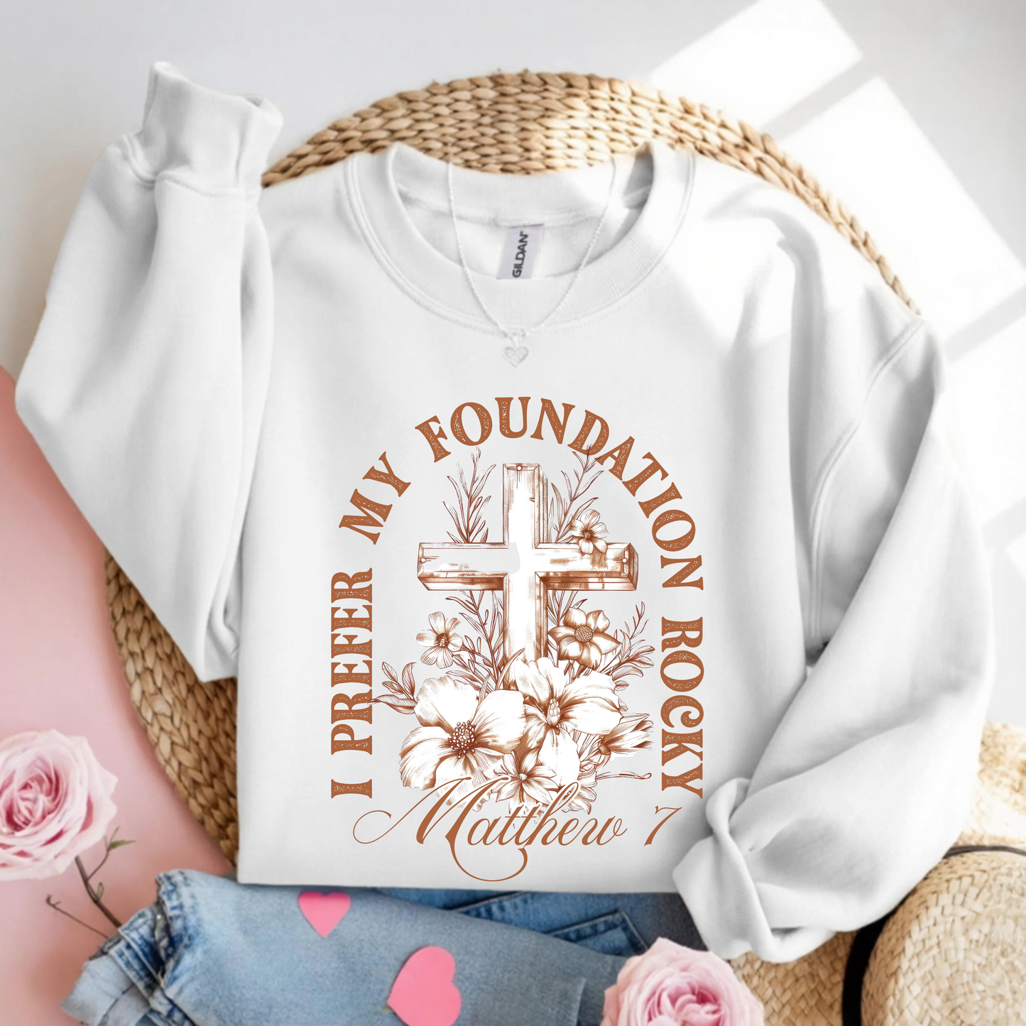 Women’s organic crew neck sweatshirt