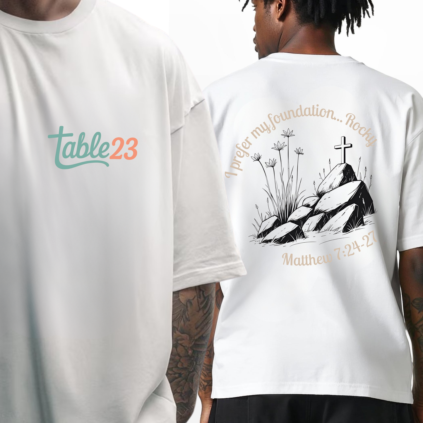 standing Firm: The "Rocky Foundation" T-shirt