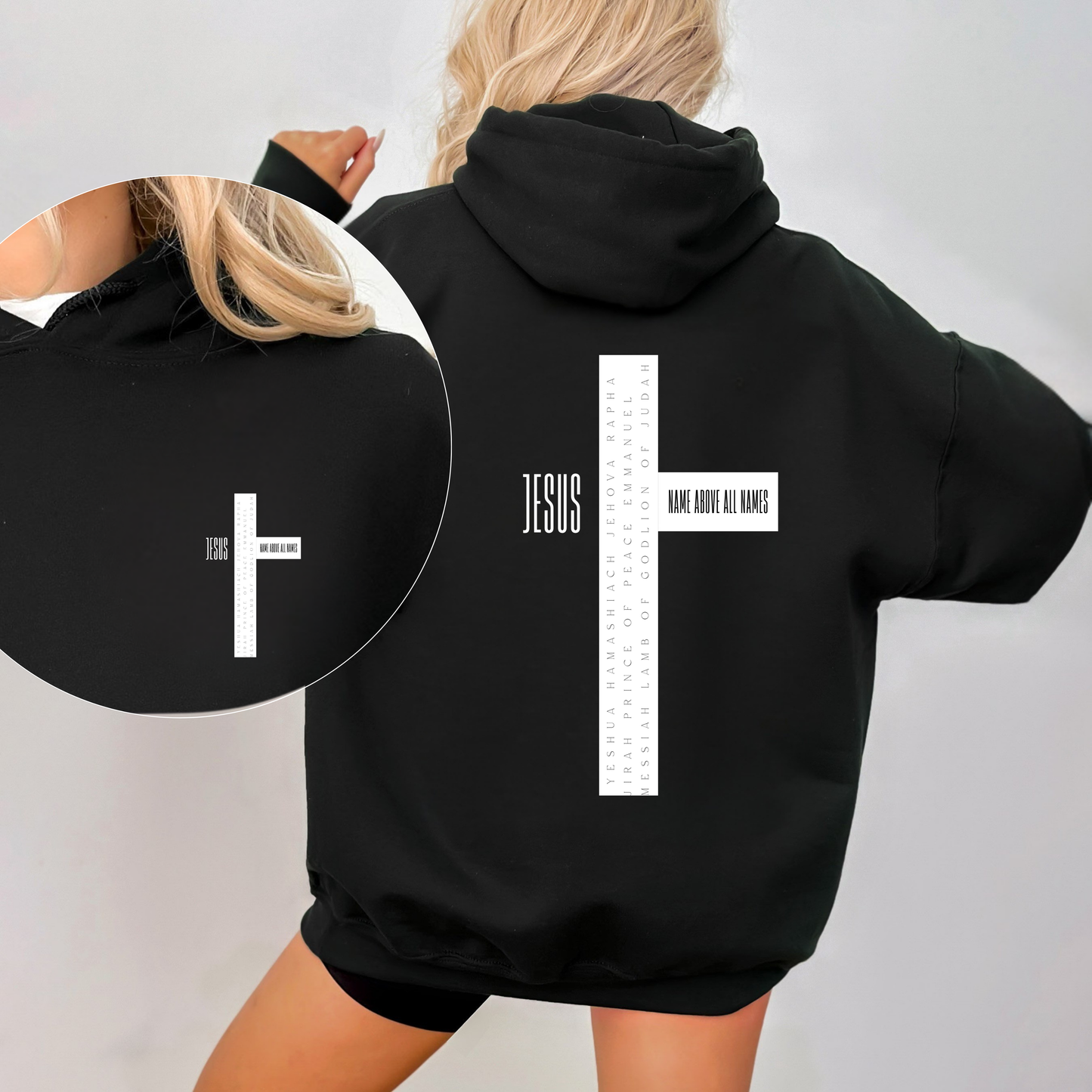 Jesus Name above all names sweatshirt - Unisex premium mid-weight hoodie