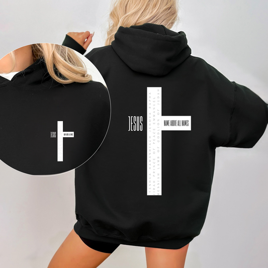 Jesus Name above all names sweatshirt - Unisex premium mid-weight hoodie